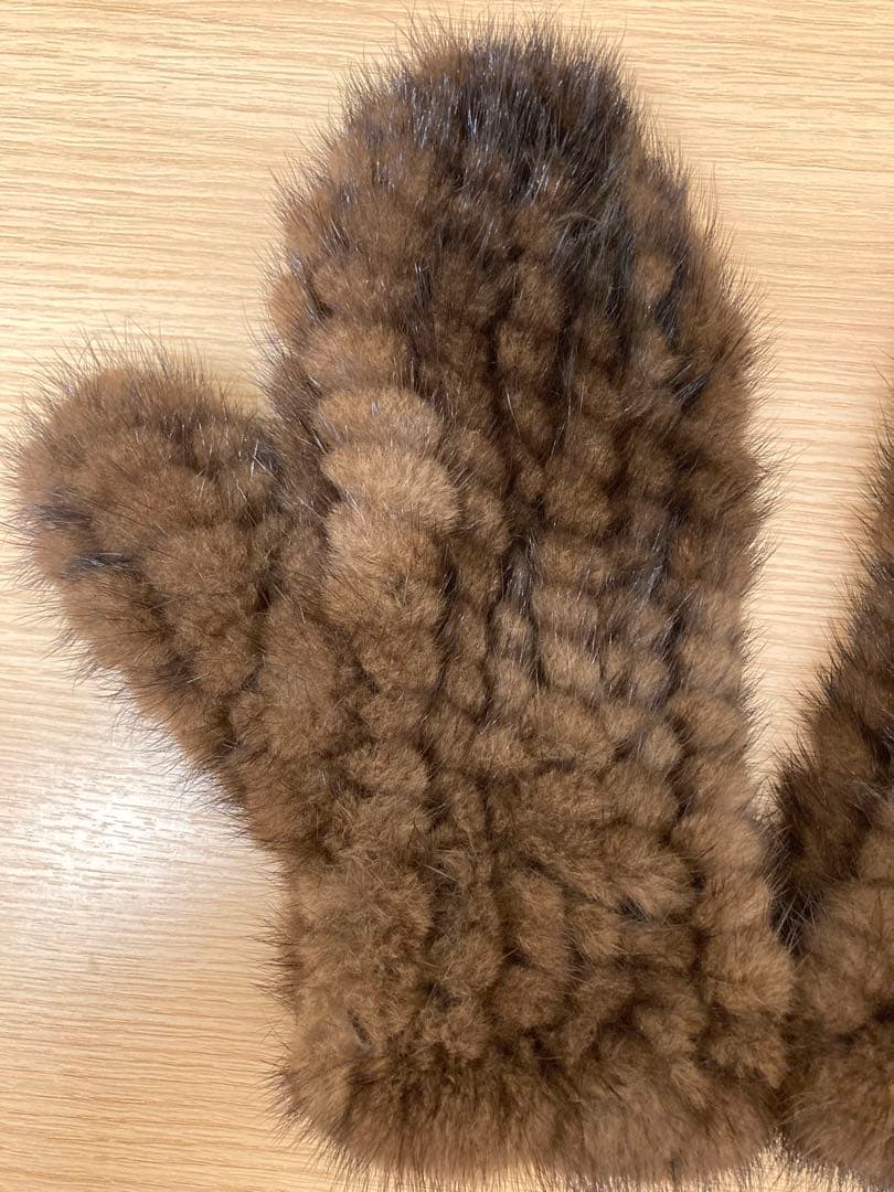 W*♡様 Max Mara ミンクファー 手袋 ミトン