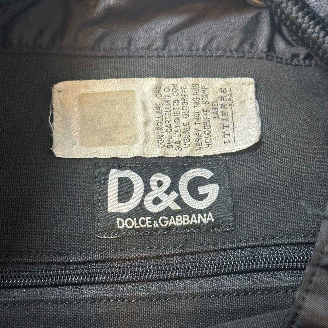 DOLCE&GABBANA ロゴ　巾着　ナイロン　ラージ　ショルダーバッグ