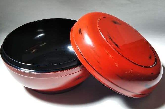 茶道具 喰籠 乾漆 根来塗 二代 中川正斉 新品