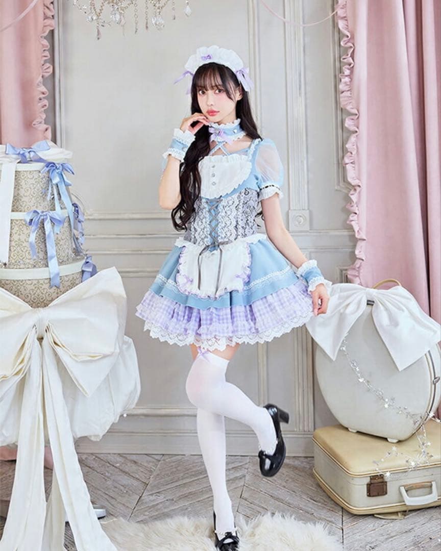 Marymoon 札幌コレクション ギンガム メイド