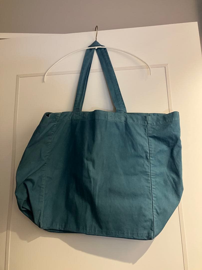 イデーPOOL 武相荘柚木沙弥郎コラボトートバッグインディゴブルー新品タグなし