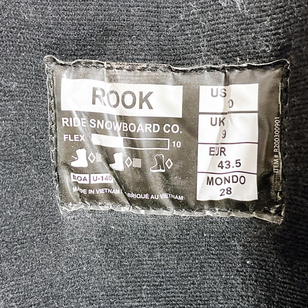 RIDE ROOK 28 ライド BOA ボア ブーツ スノーボード メンズ