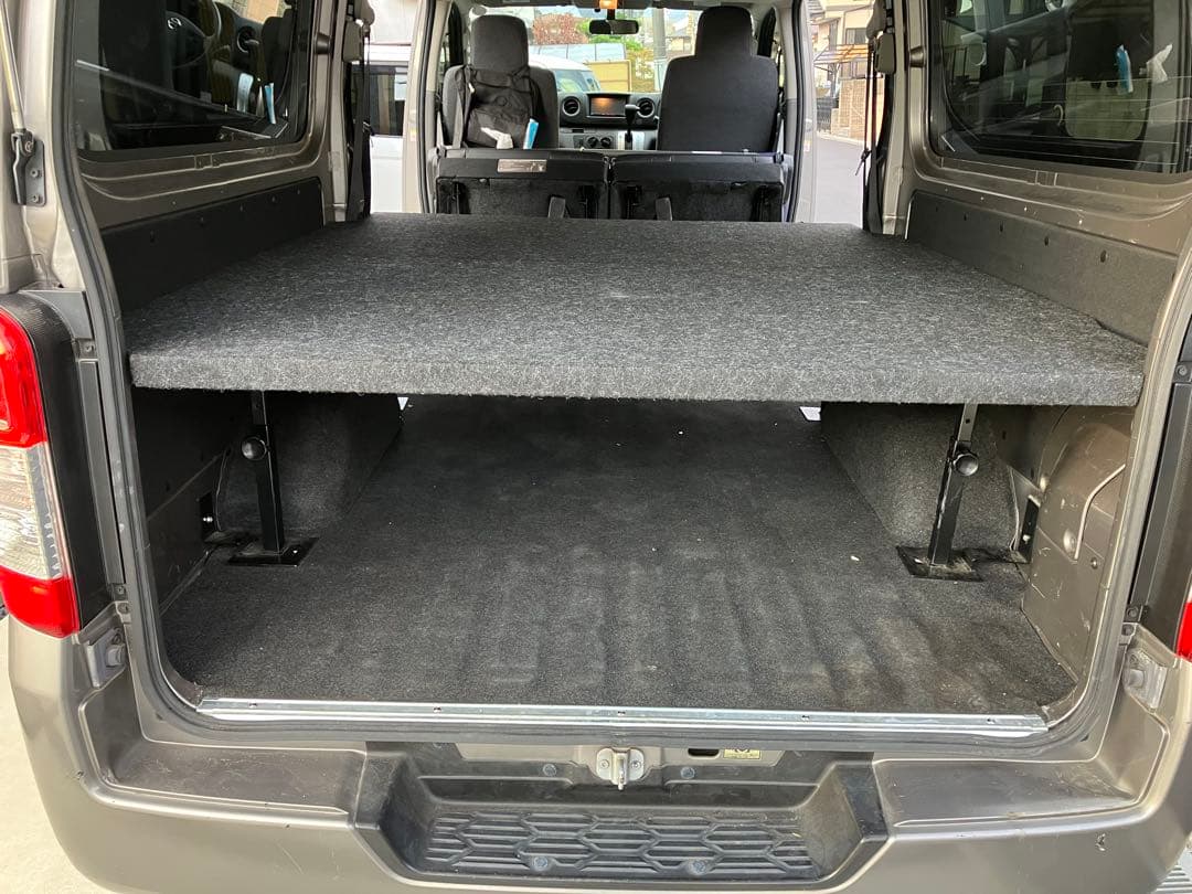 NV350キャラバン　ベッドキット　スチール製 高さ調整可能