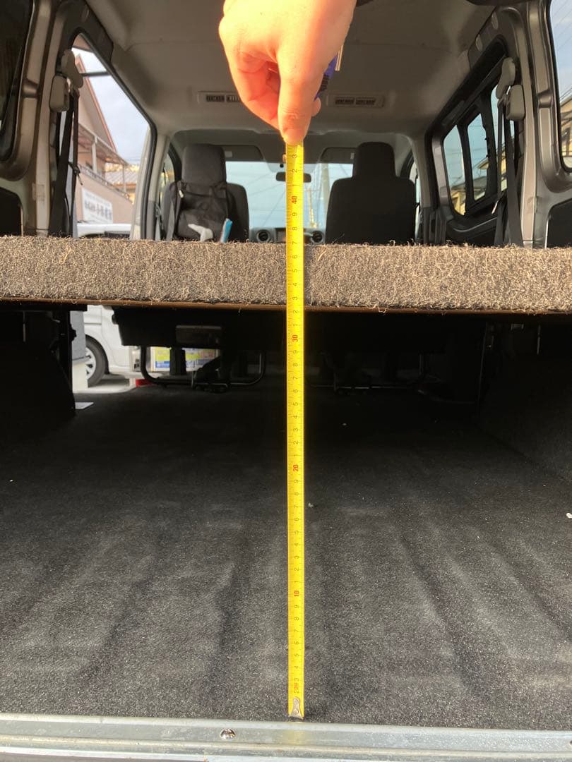 NV350キャラバン　ベッドキット　スチール製 高さ調整可能