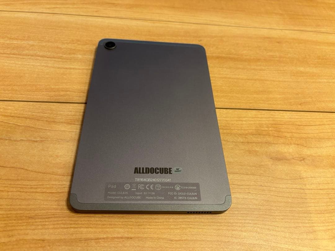 ALLDOCUBE iPlay50mini タブレット本体 カバー付き