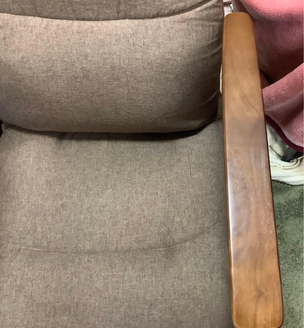 【ゆったりくつろげる】３段調整高座椅子(JC-E01) 完成品 ニトリ