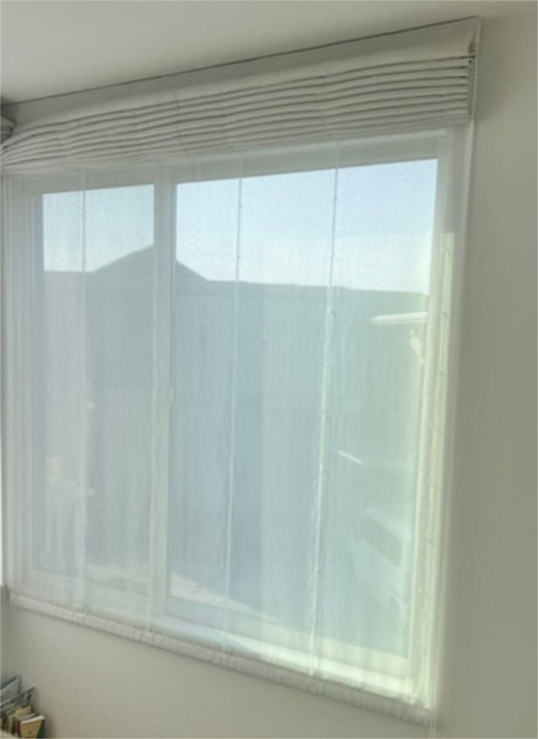 Sangetsu プレーンS ツインドラムワンチェーン　シェード　2窓分　美品