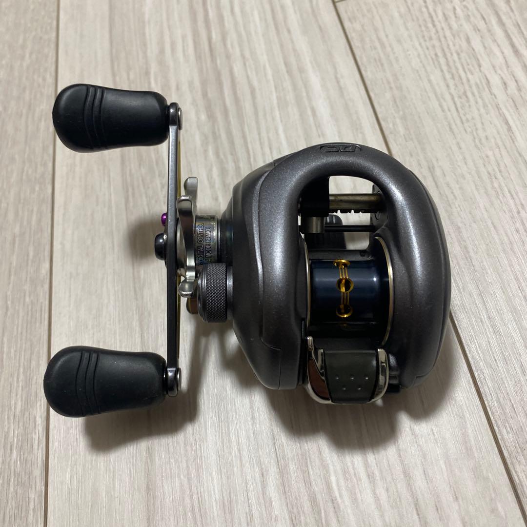 ネ*コ様 シマノ　08メタニウムDC ガンメタ　レフト　88軽量ハンドル　メタマ