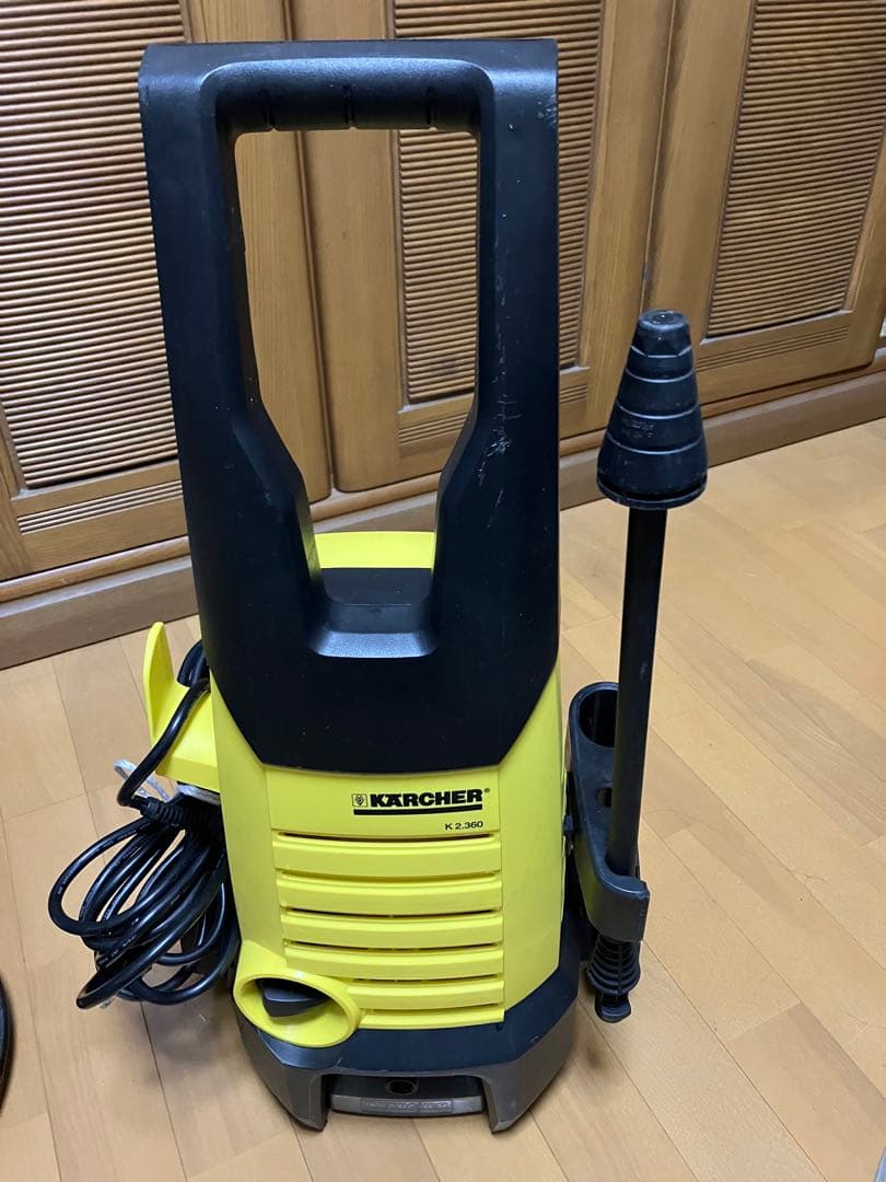 洗車や外壁掃除に！ケルヒャー K2.360 高圧洗浄機 中古 動作確認済み