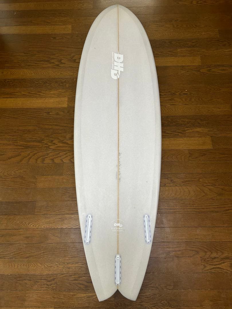DHDサーフボード　6'6\" MID TWIN 手渡し