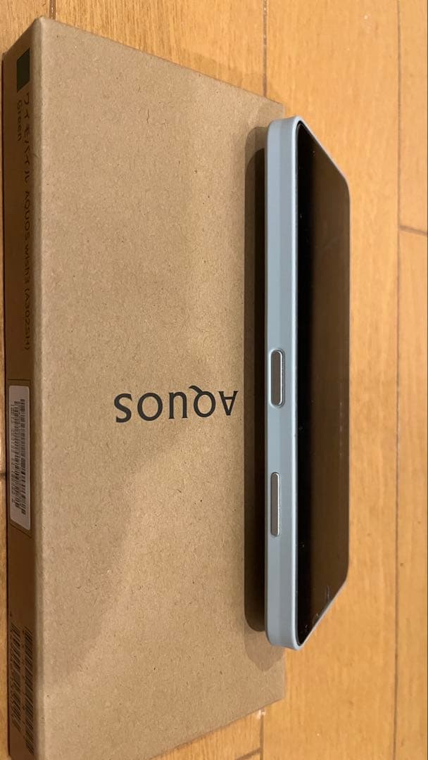 AQUOS wish3 ワイモバイル版 グリーン　スマートフォン　本体