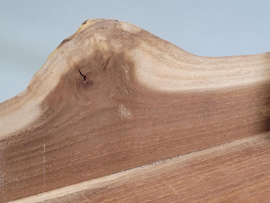 茶道具 京漆 普賢造 手付 桑 遠山 煙草盆 共箱 美品 DT394