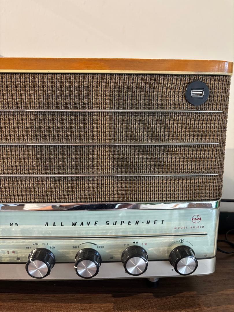 NATIONAL スピーカー　ラジオ　レトロ　Bluetooth対応