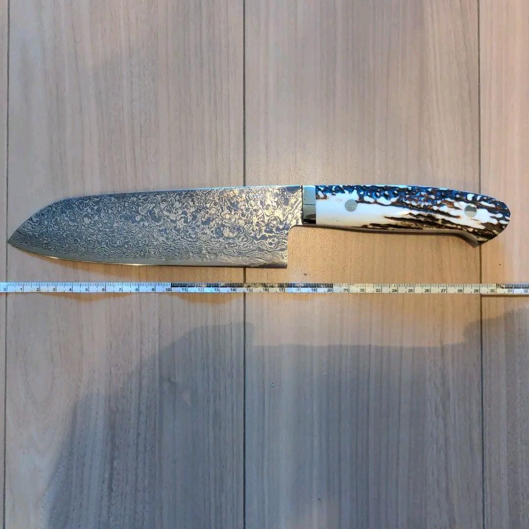 伊藤裕翠 ダマスカス包丁 三徳