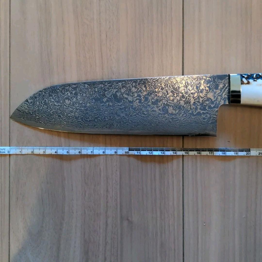 伊藤裕翠 ダマスカス包丁 三徳