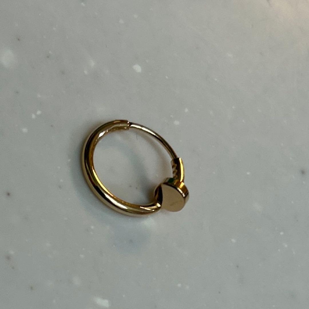 正規店最安値Cartierカルティエ　ジュストアンクル　シングルピアス　PG