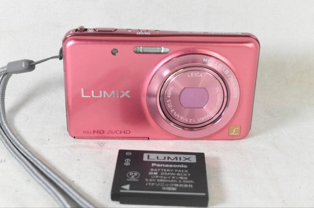【緊急値下げ】Panasonic LUMIX DMC-FX80 ピンク