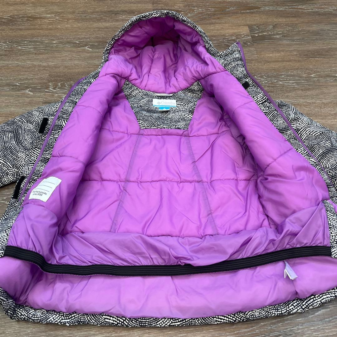 コロンビア　140 スキーウェア　女の子　ウェア セットアップ