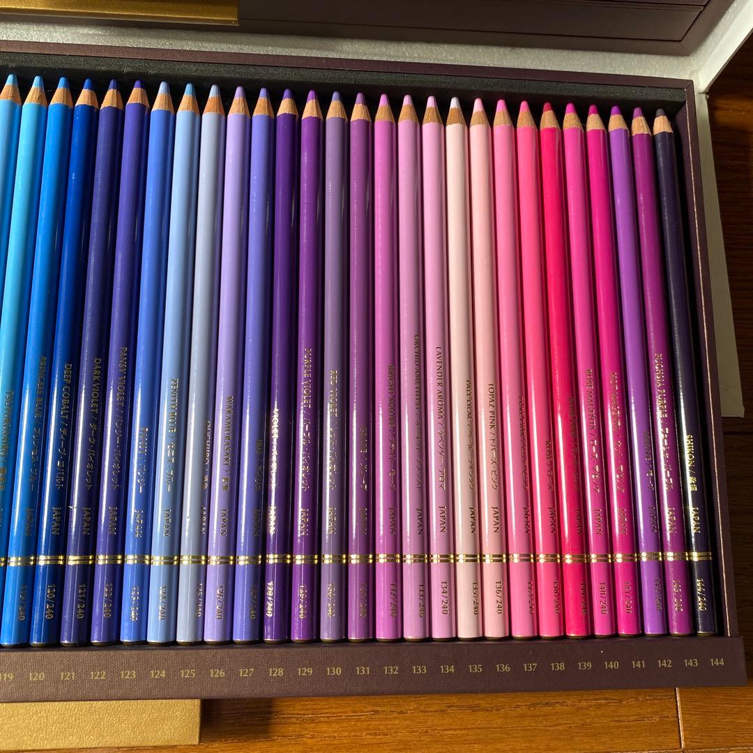 三菱鉛筆ユニカラー240色セットリミテッドエディション限定生産品　50周年記念