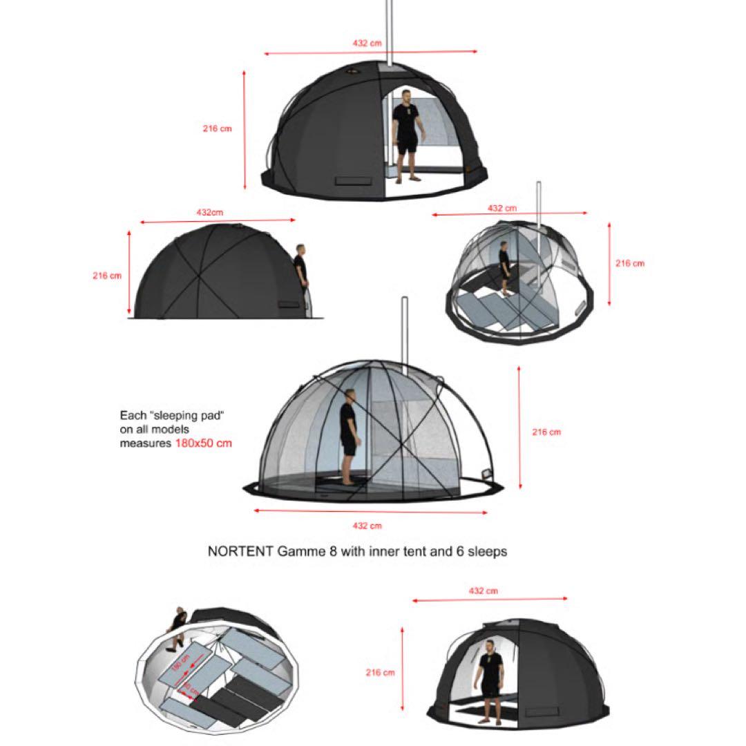 NORTENT Gamme 8 Arctic/ノルテント ギャム8アークティック