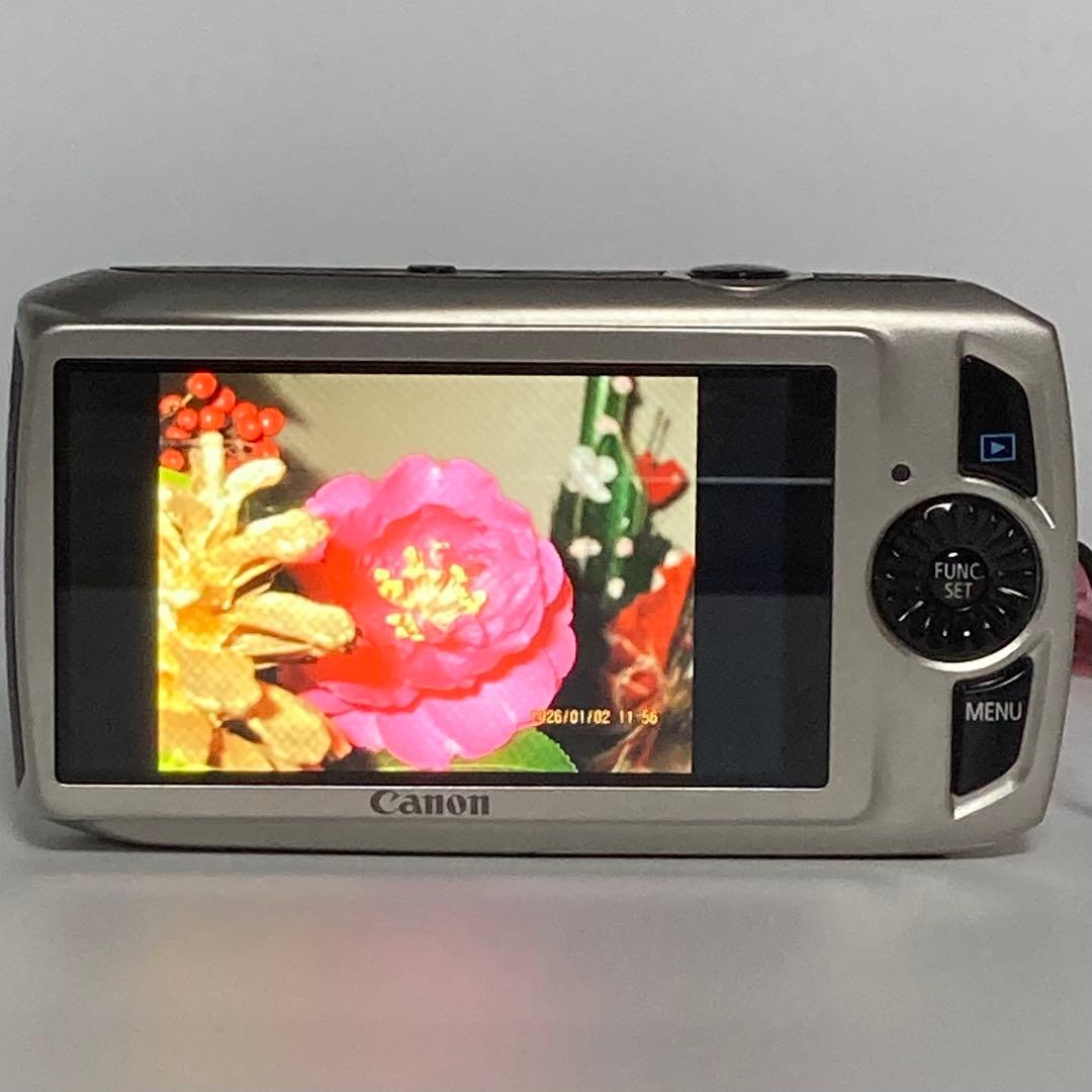 キヤノン　IXY 30S シルバー　イクシー　CANON IXC-420 ピンク