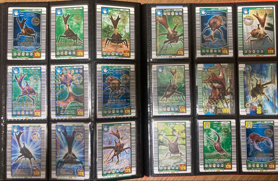 ◆ムシキング◆限定カード◆54種ダブリ無セット！！