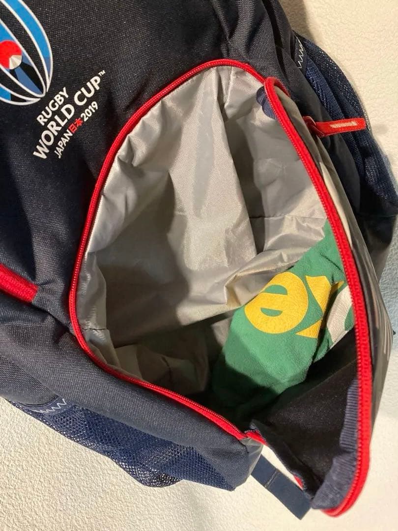 ラグビーW杯ジャパン2019大会関係者用バッグ　カンタベリー製新品&キーホルダー