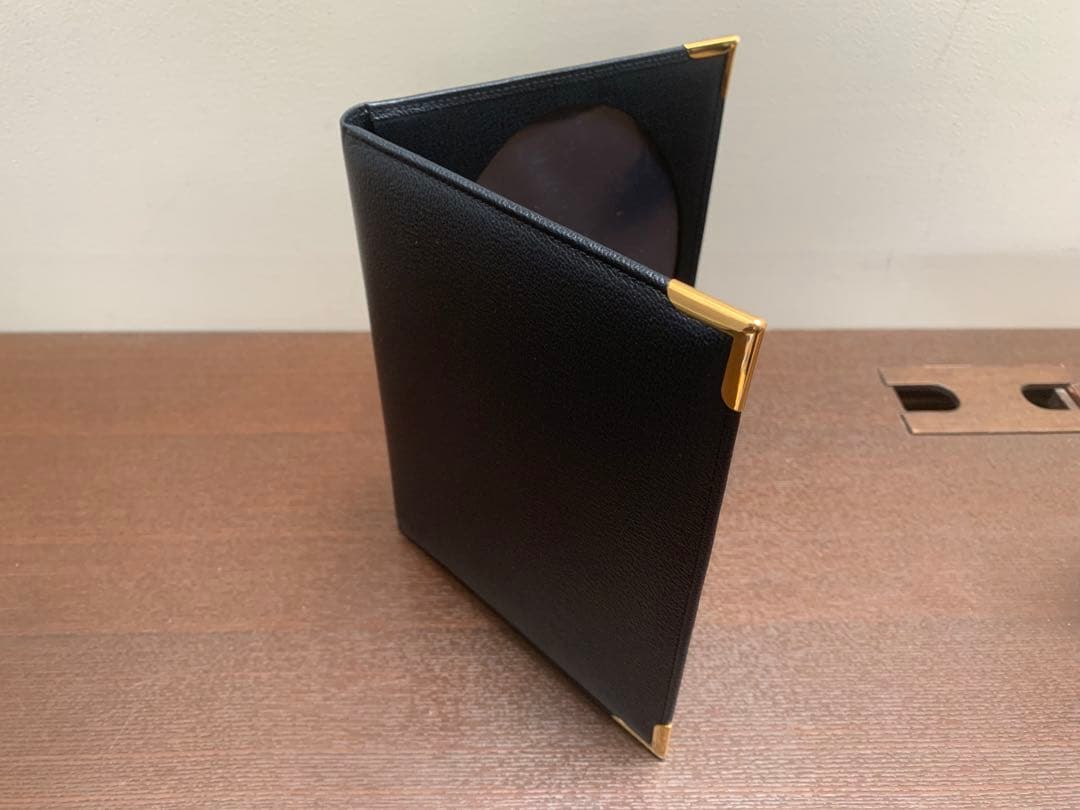 WAKO 和光　本革　レザー フォトフレーム ネイビー　写真たて　新品　未使用