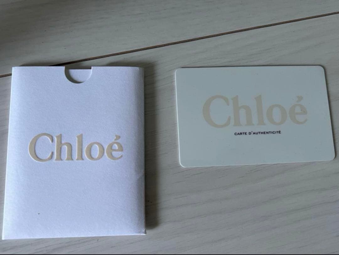 Chloé 黒 エテル　レザー ハンドバッグ 保存袋付き