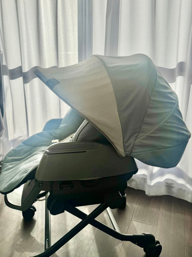 【値下げ】コンビ ネムリラ　BEDi Long オートスイング　ミンティブルー