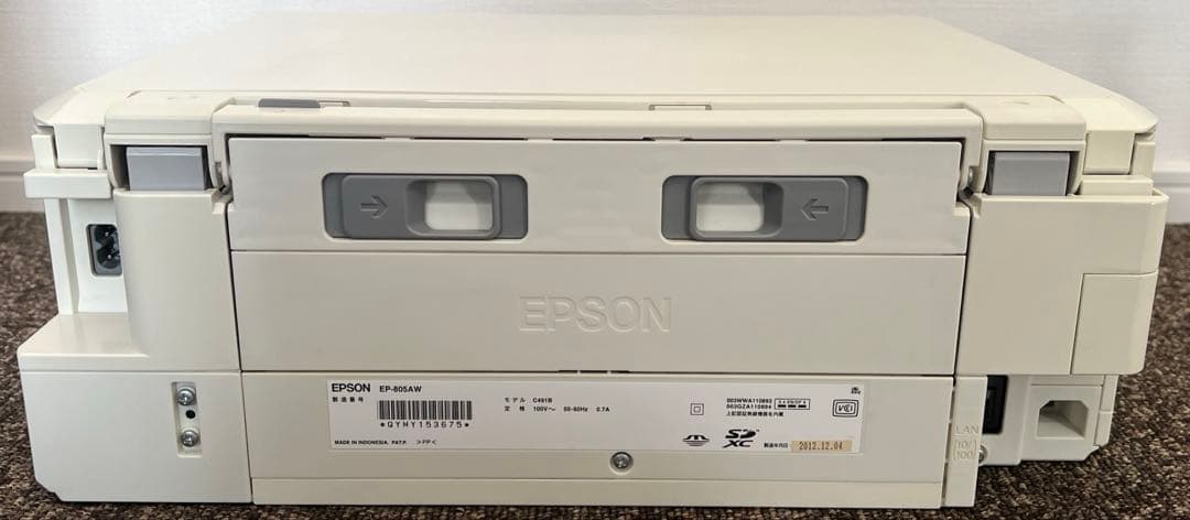 EPSON カラリオインクジェットプリンター EP-805AW