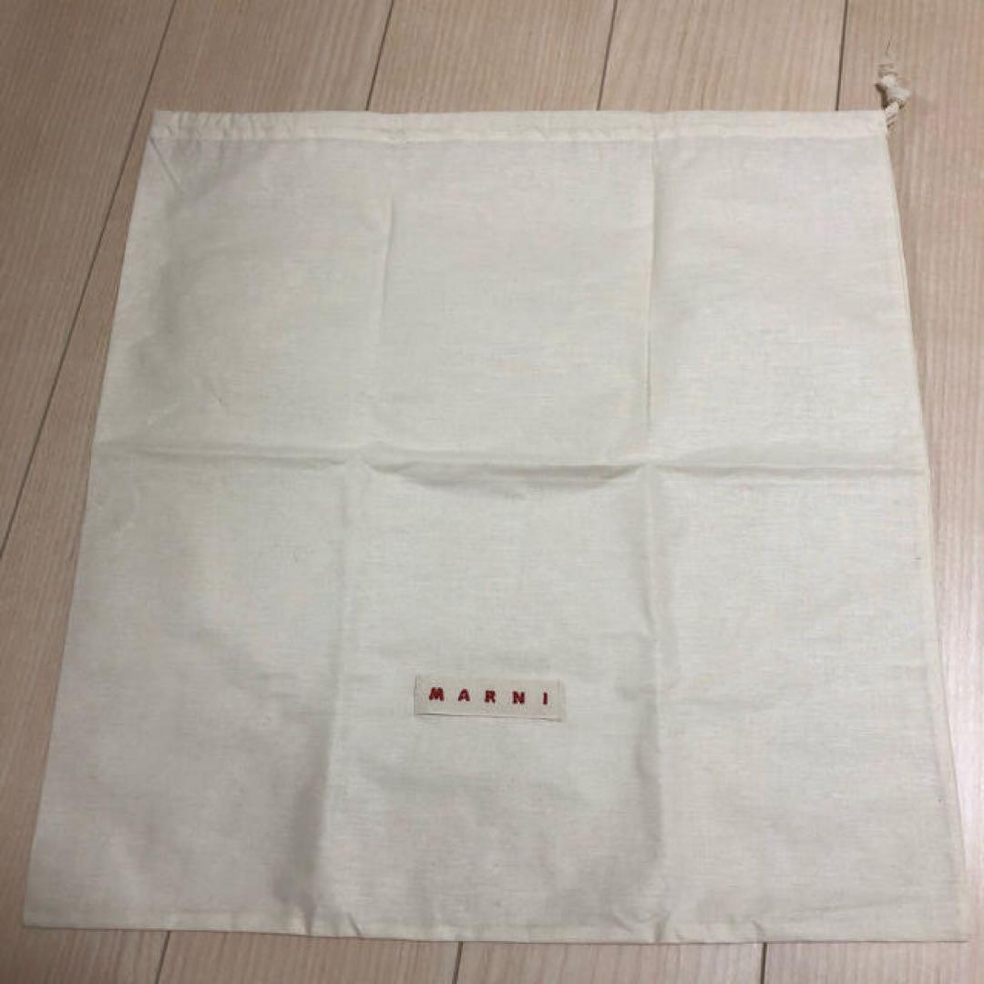 【最終値下げ】MARNI MARKET ストライプミニバッグ（保存袋付き）