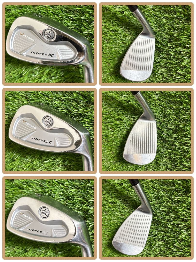 ヤマハインプレスinpres X VFORGEDアイアンセット6本NSPRO R
