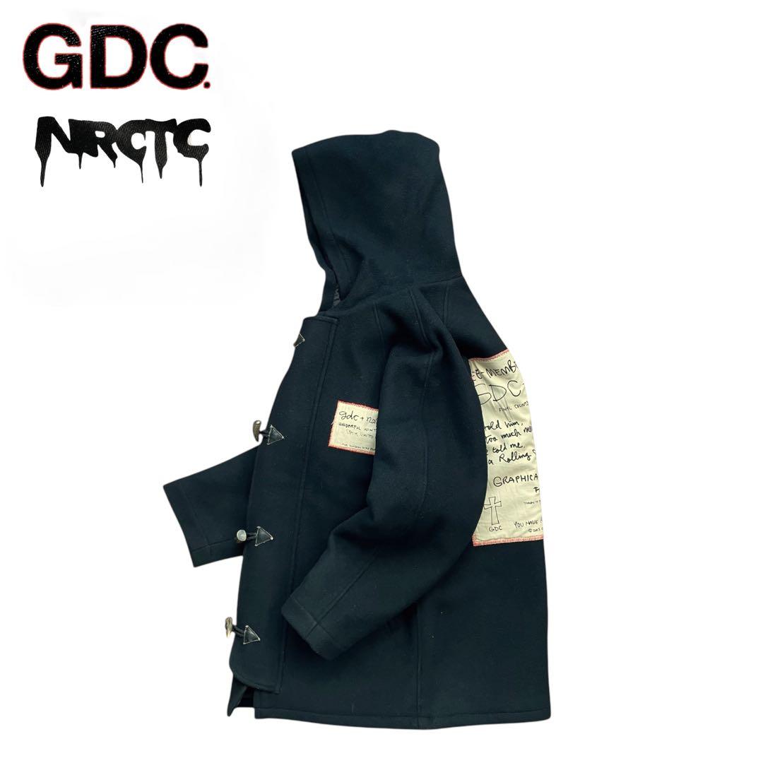 GDCジ-ディ-シ- 03s 日本製 ウール 中綿キルティング ダッフルコート