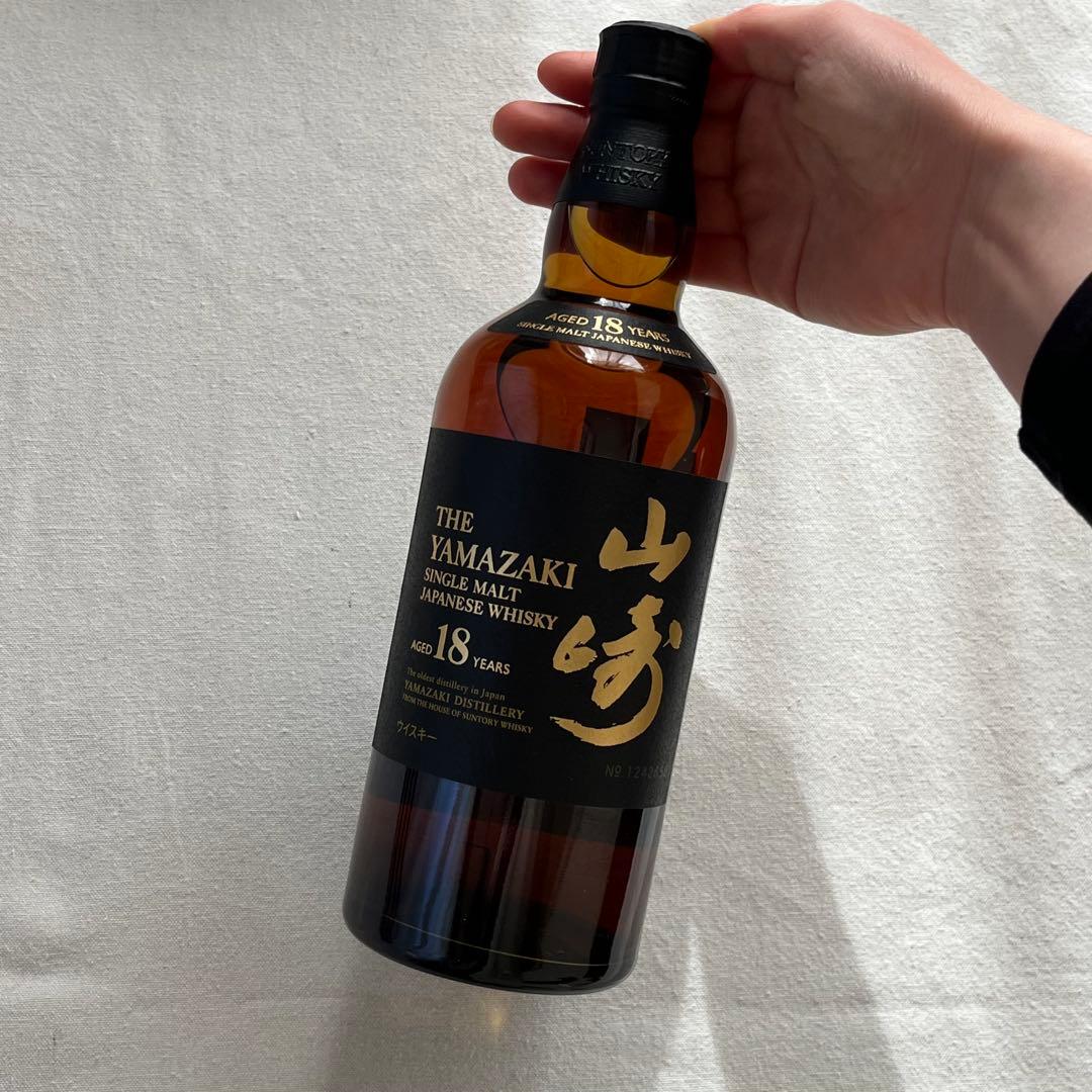 山崎18年シングルモルトウイスキー