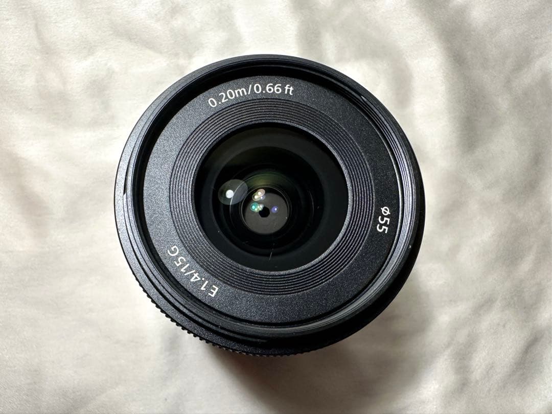 SONY E 15mm F1.4 G レンズ SEL15F14G