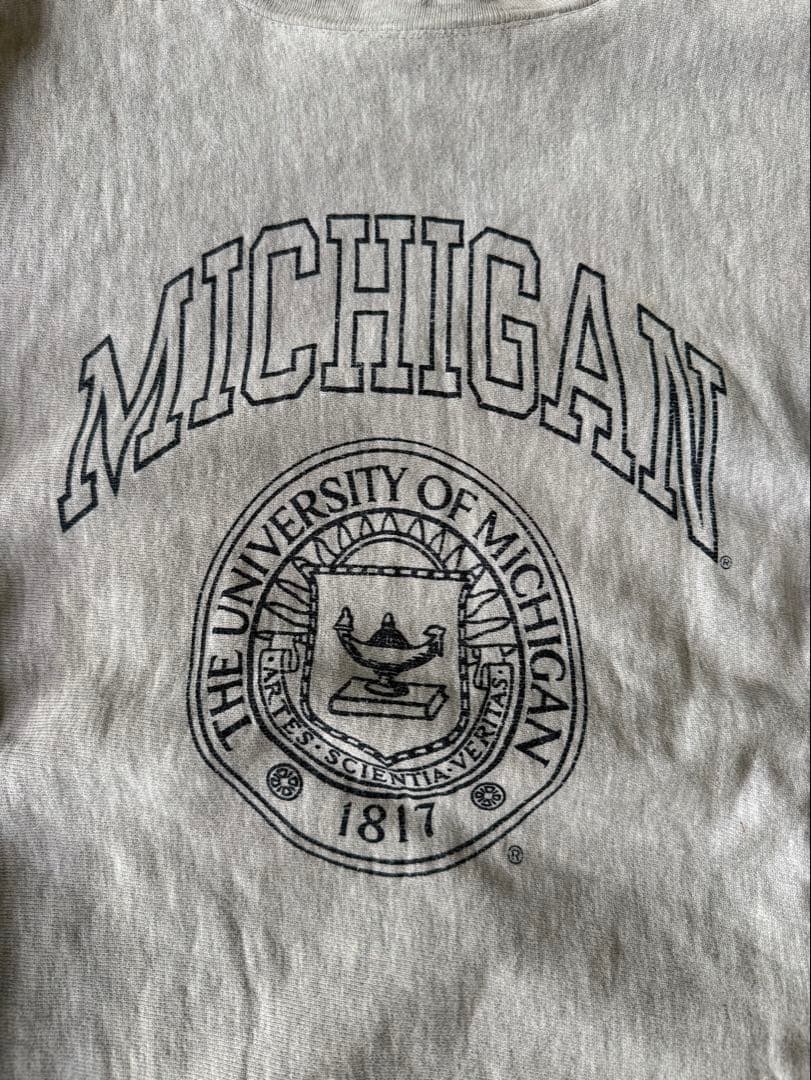 【ノラクロ】90's CHAMPIONリバースウィーブスウェットグレー L