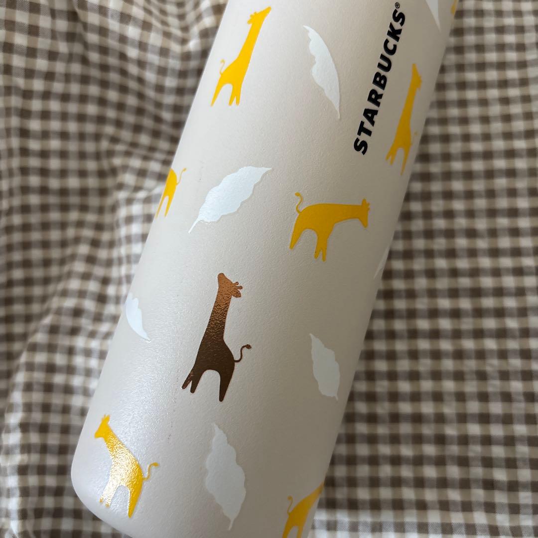 未使用　スターバックス【ハッピージラフ】ステンレスボトル　473ml 水筒