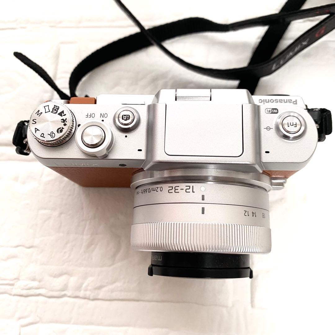 【美品】Panasonic LUMIX G ミラーレス一眼カメラ DMC-GF7