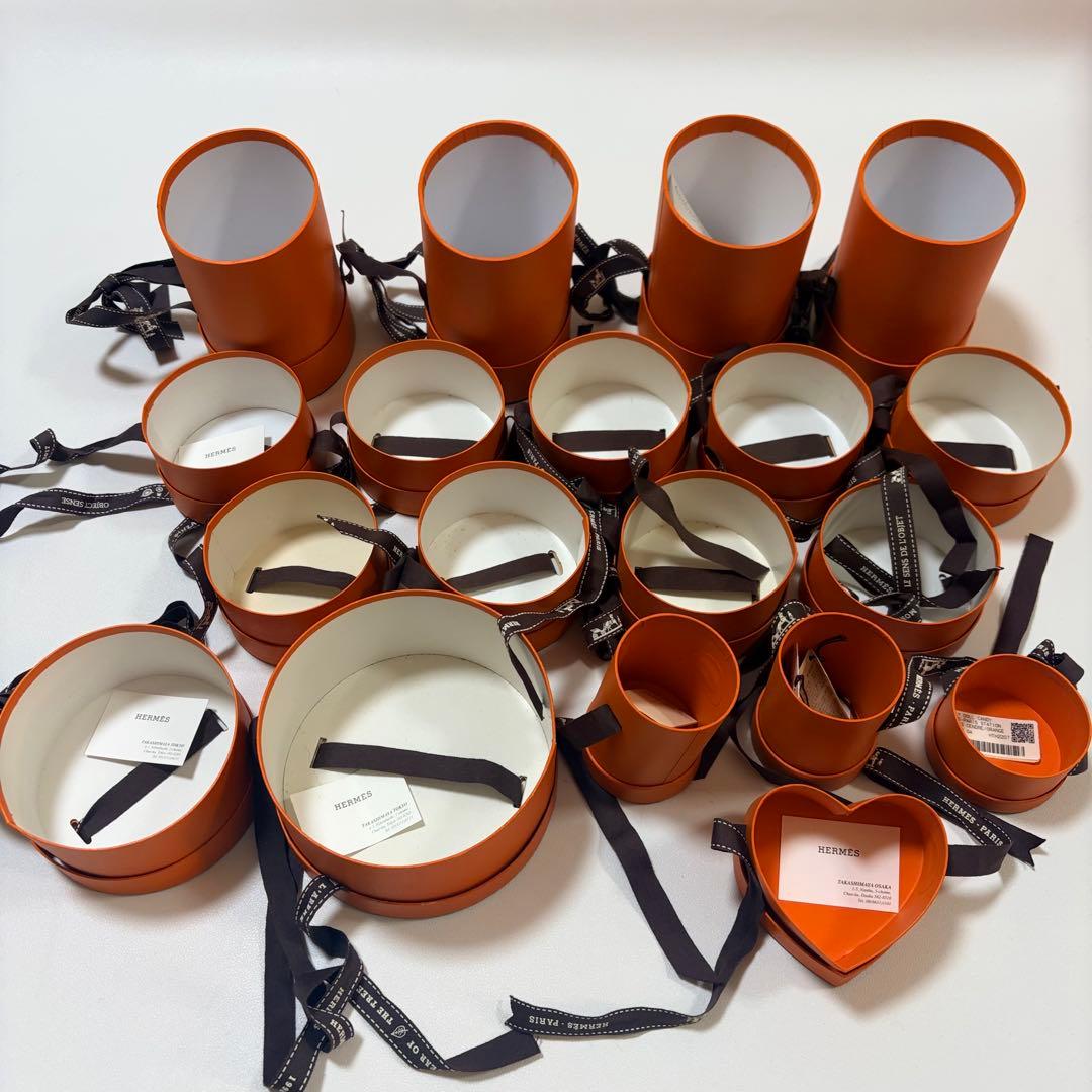 エルメス　スカーフ　空箱　19個セット　まとめ売り