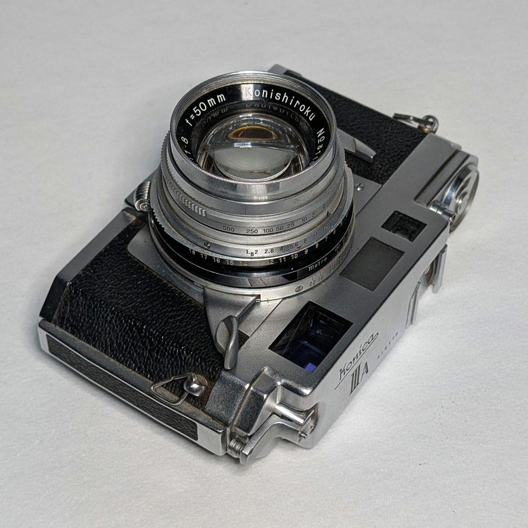 オールドカメラ ビンテージカメラ KONICA ⅢA コニカ ⅢA
