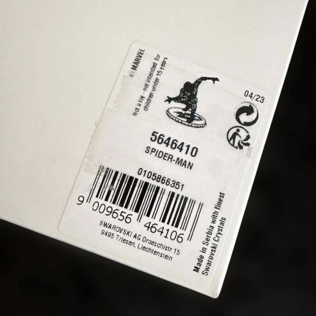 【新品】スワロフスキー スパイダーマン マーベル