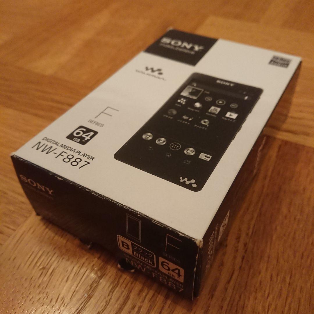 ⑦【付属品完備】ソニー ウォークマン NW-F887 64GB ブラック 大容量