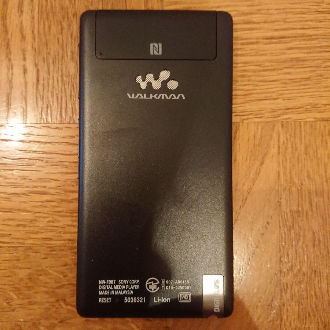 ⑦【付属品完備】ソニー ウォークマン NW-F887 64GB ブラック 大容量