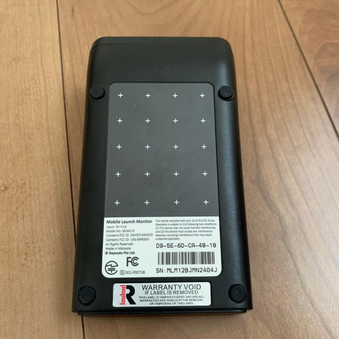 【値下げ】Rapsodo MLM ゴルフ用弾道測定器 専用ケース付