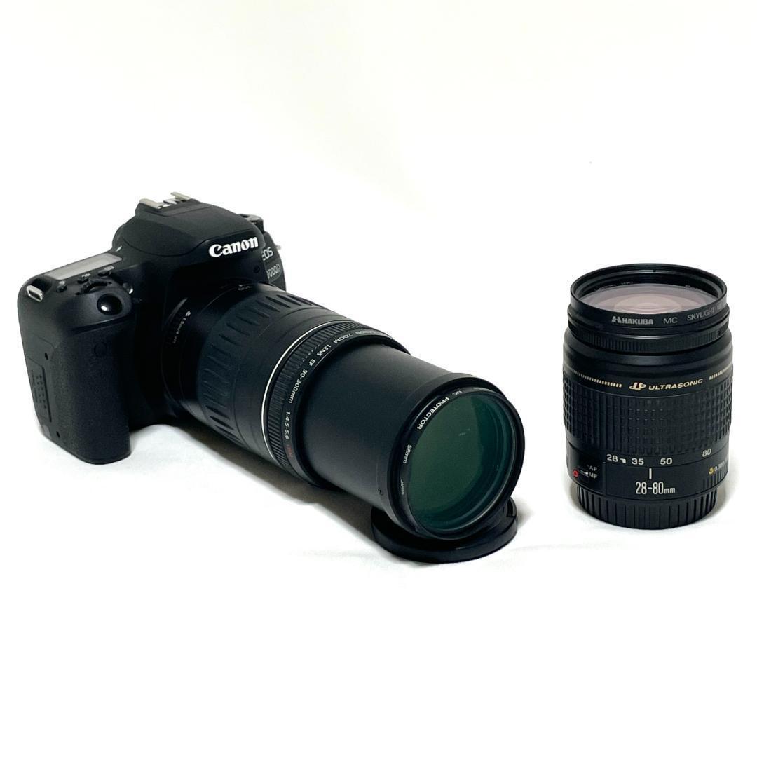 ハイアマチュア機の操作性❣️ Canon EOS 9000D Wレンズセット