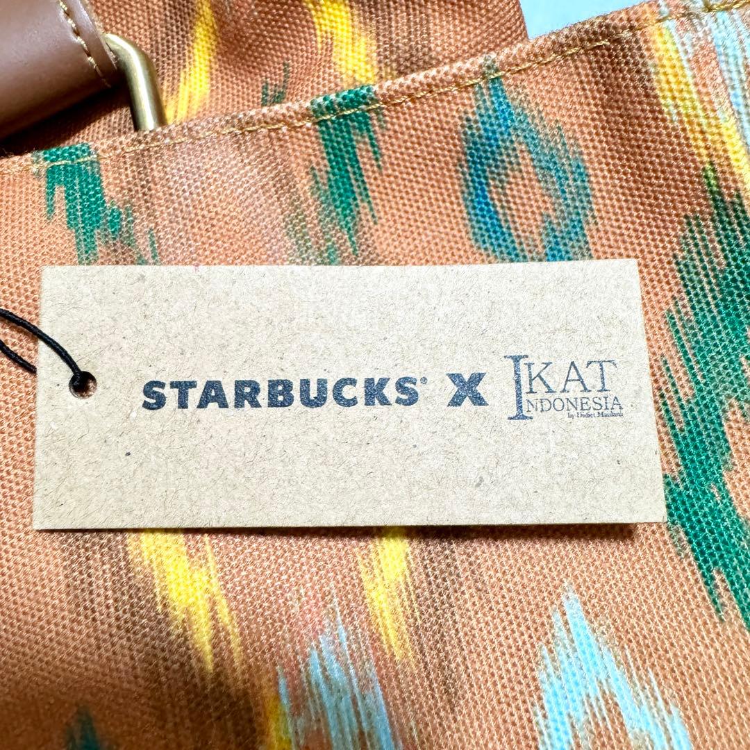 スターバックス　インドネシア　16周年限定　イカット織り　トートバッグ