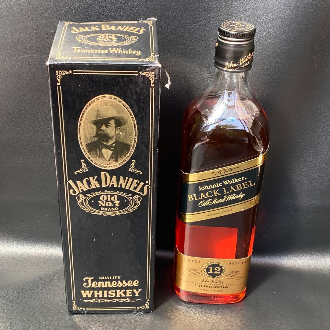 ◆古酒　ジョニーウォーカー１２年　スコッチウイスキーブラックラベル　３セット