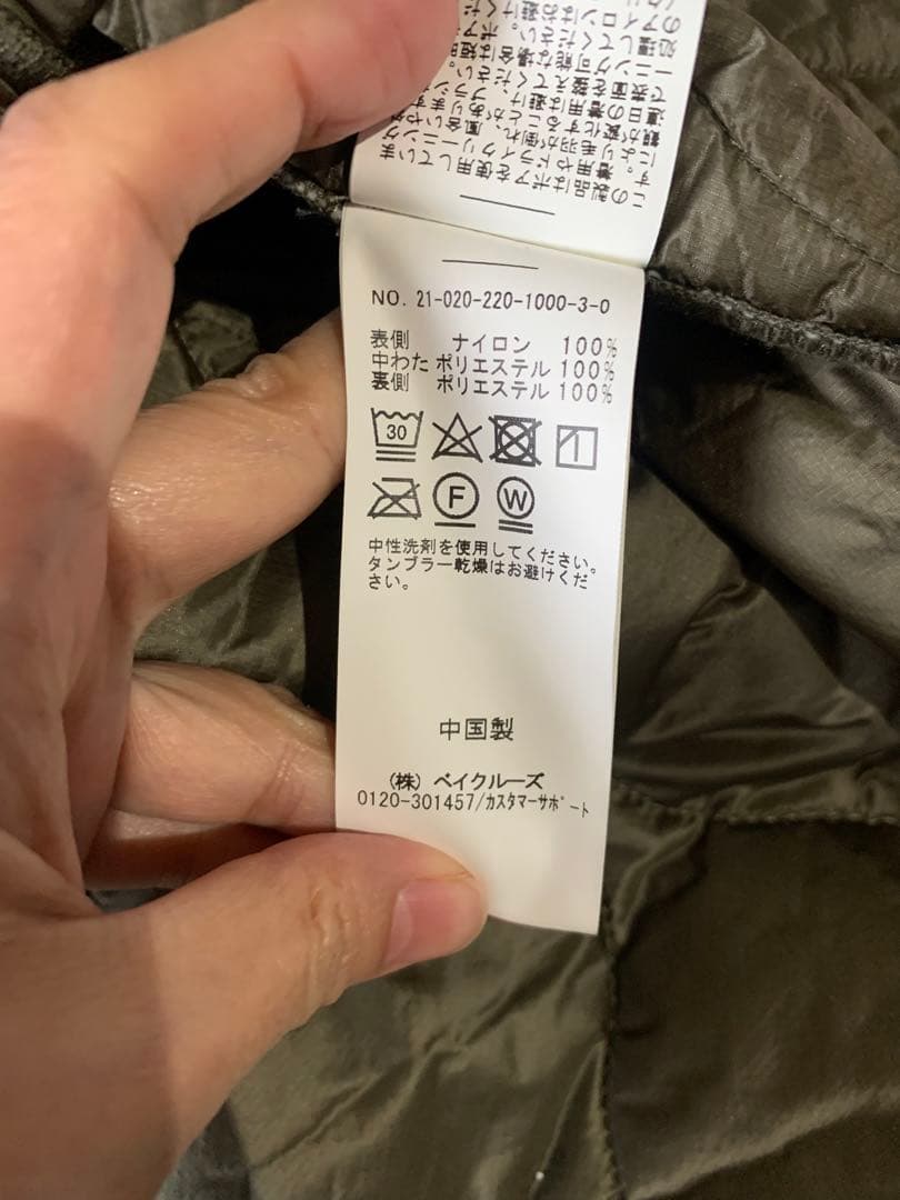 FRAMeWORKライナー付きモッズコート