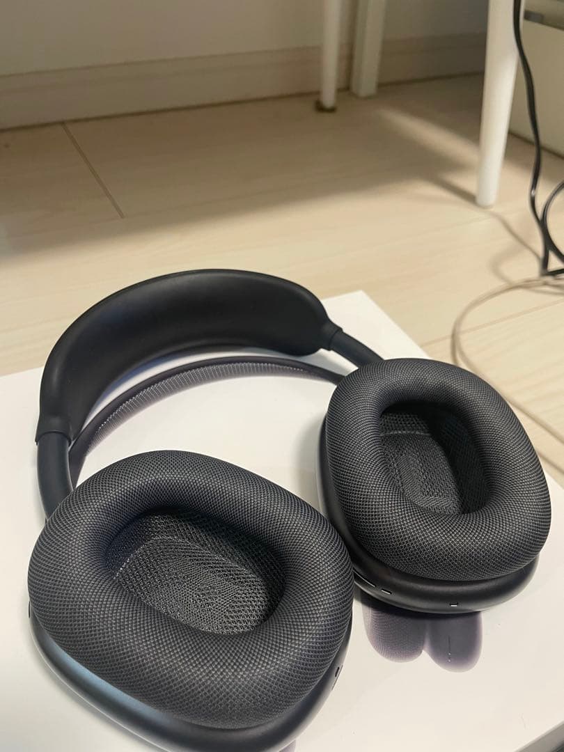 新品Apple AirPods MAX ワイヤレスヘッドホンスペースグレー保証付